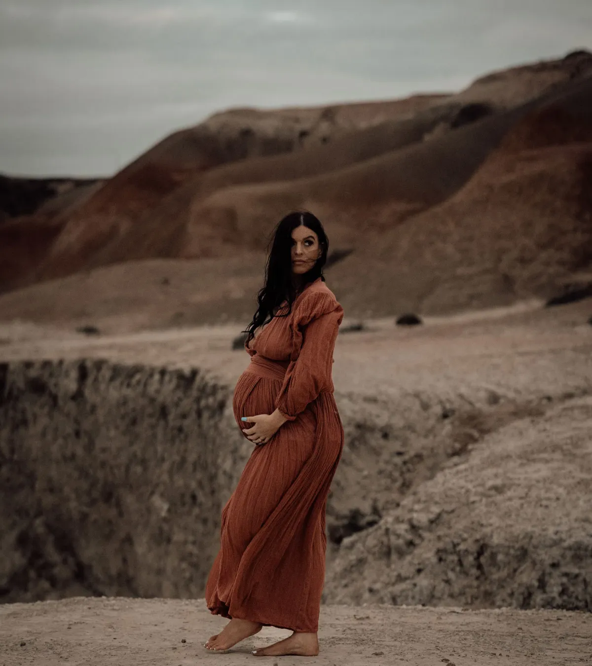 Jen's Pirate Booty Lapis Dress Rust Size M/L AU 10 - Image 7