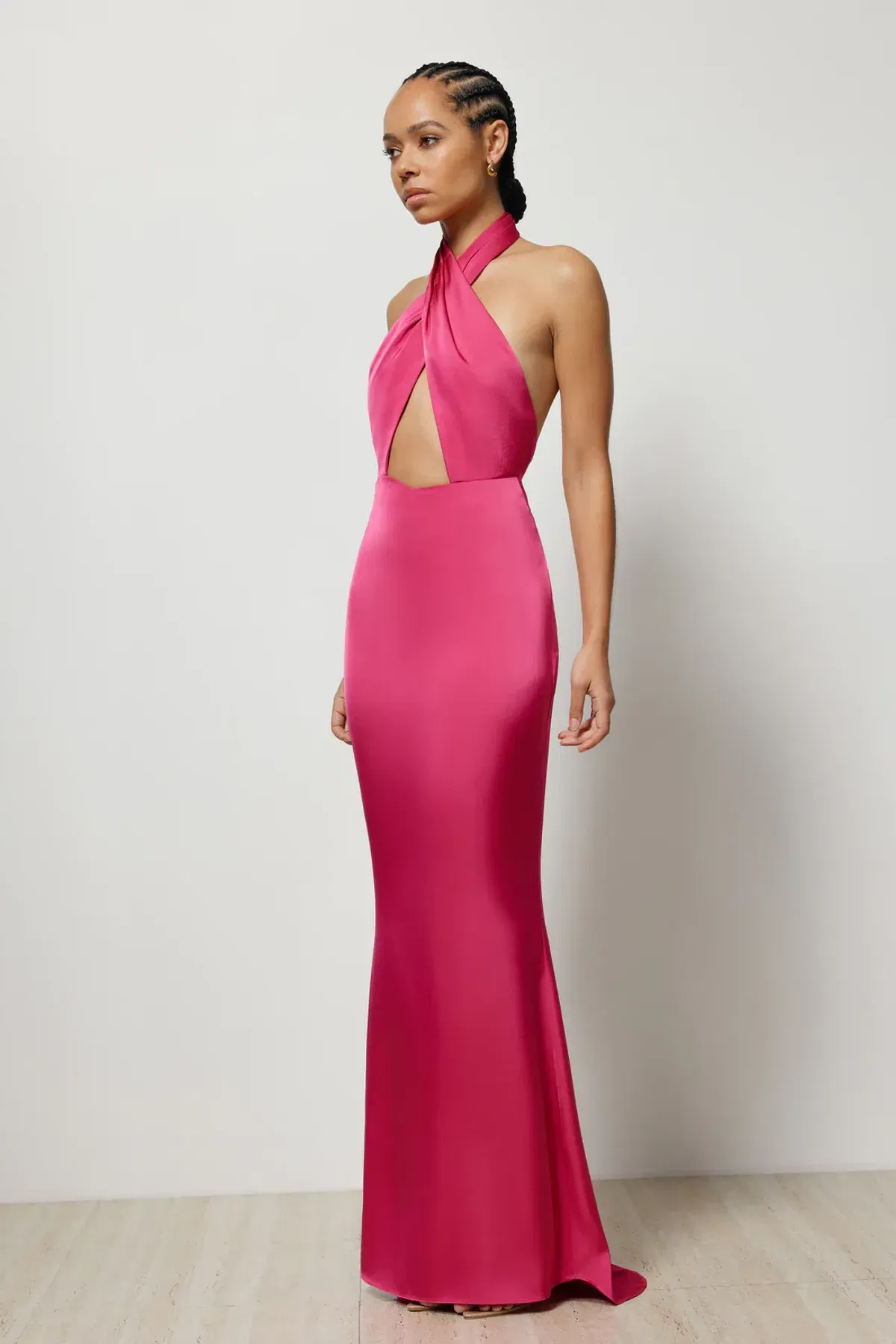 Lexi Fay Dress Fuchsia Size 8 - Image 4
