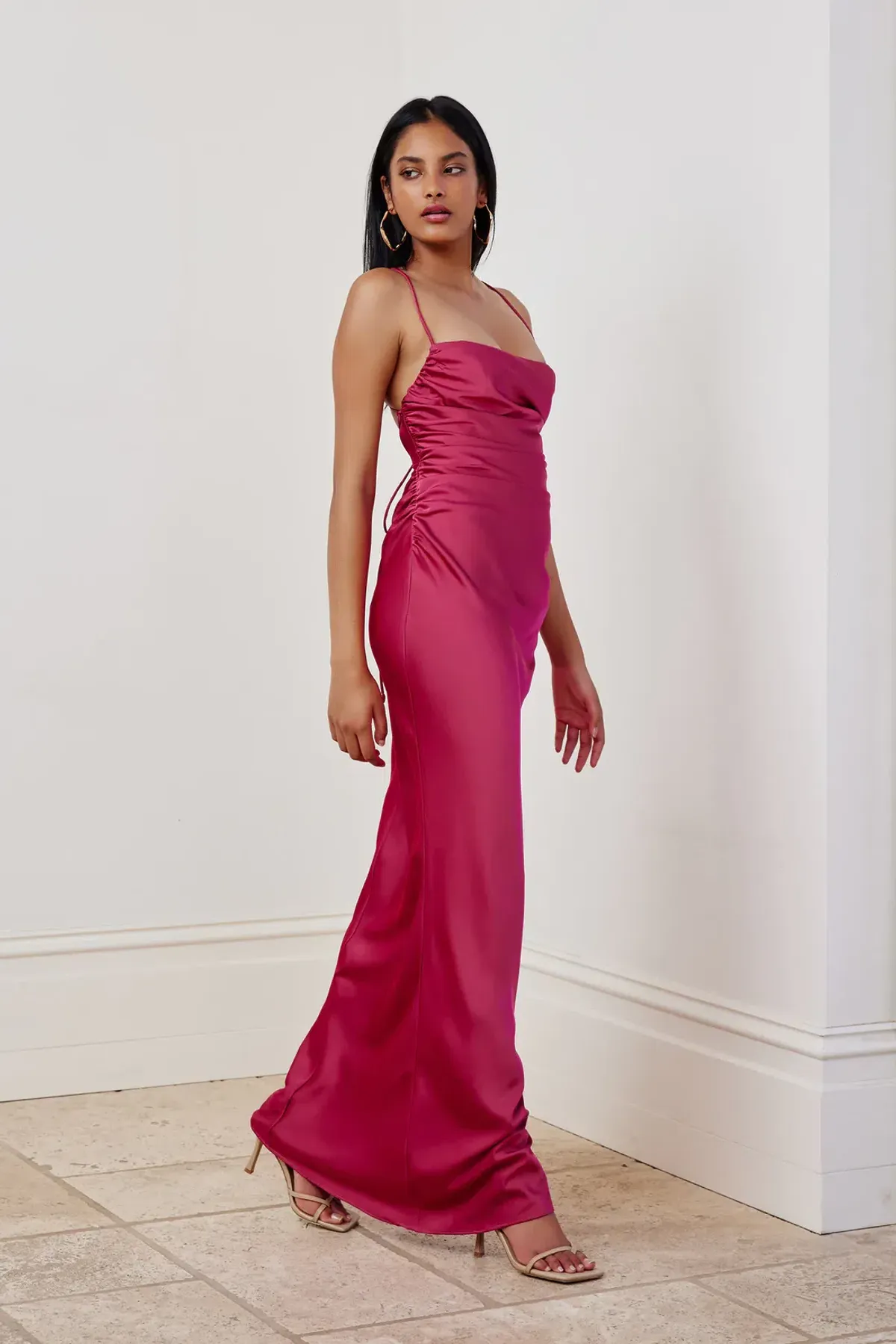 Lexi Scarlet Dress Fuchsia Size 12 - Image 4