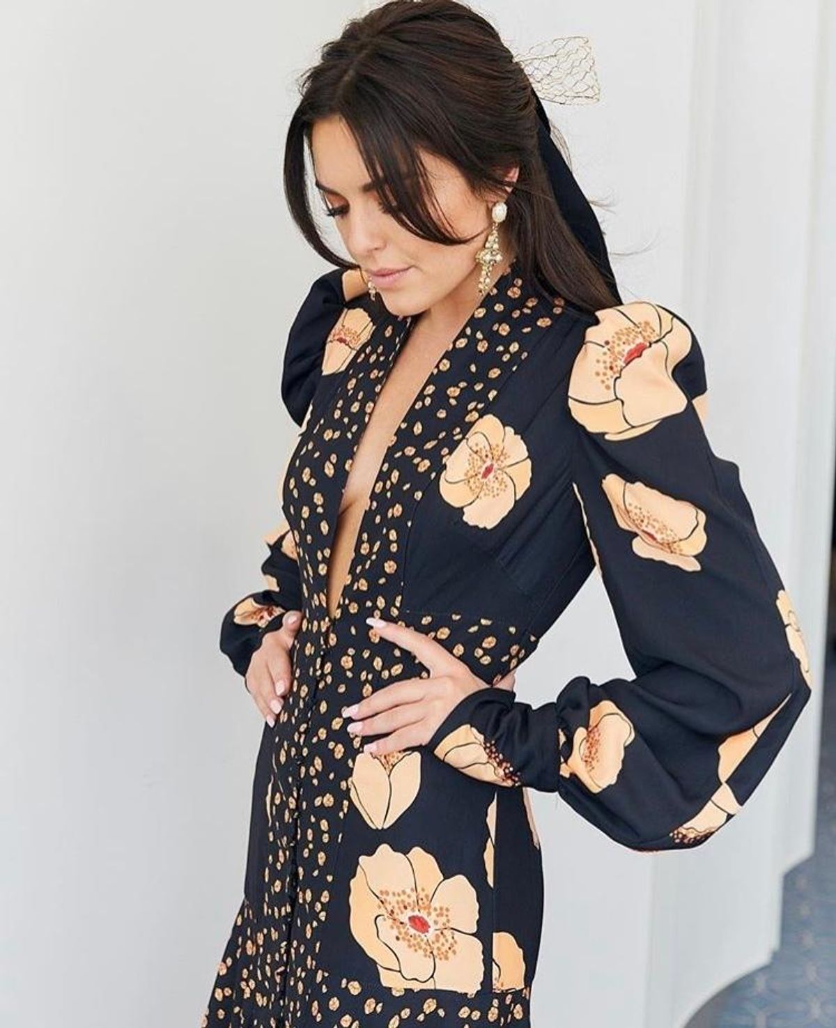 Acler Elton Dress Poppy Mix Print Size 10 - Image 5