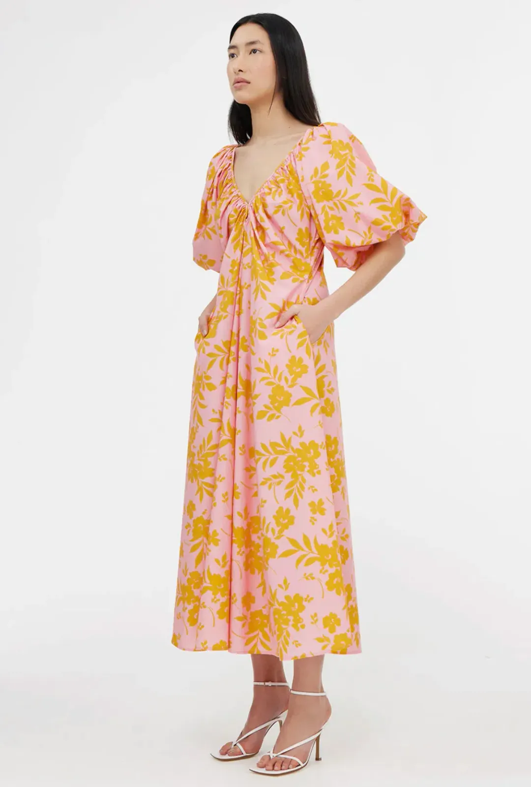 Kinney Mimi Dress Summer Posy Size 8 for rent on The Volte - main image