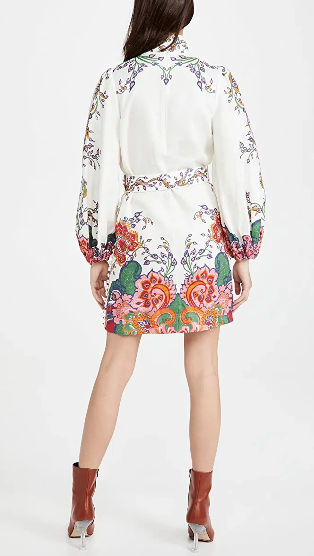 Zimmermann Lovestruck Tunic Floral Size AU 12 for rent on The Volte - main image