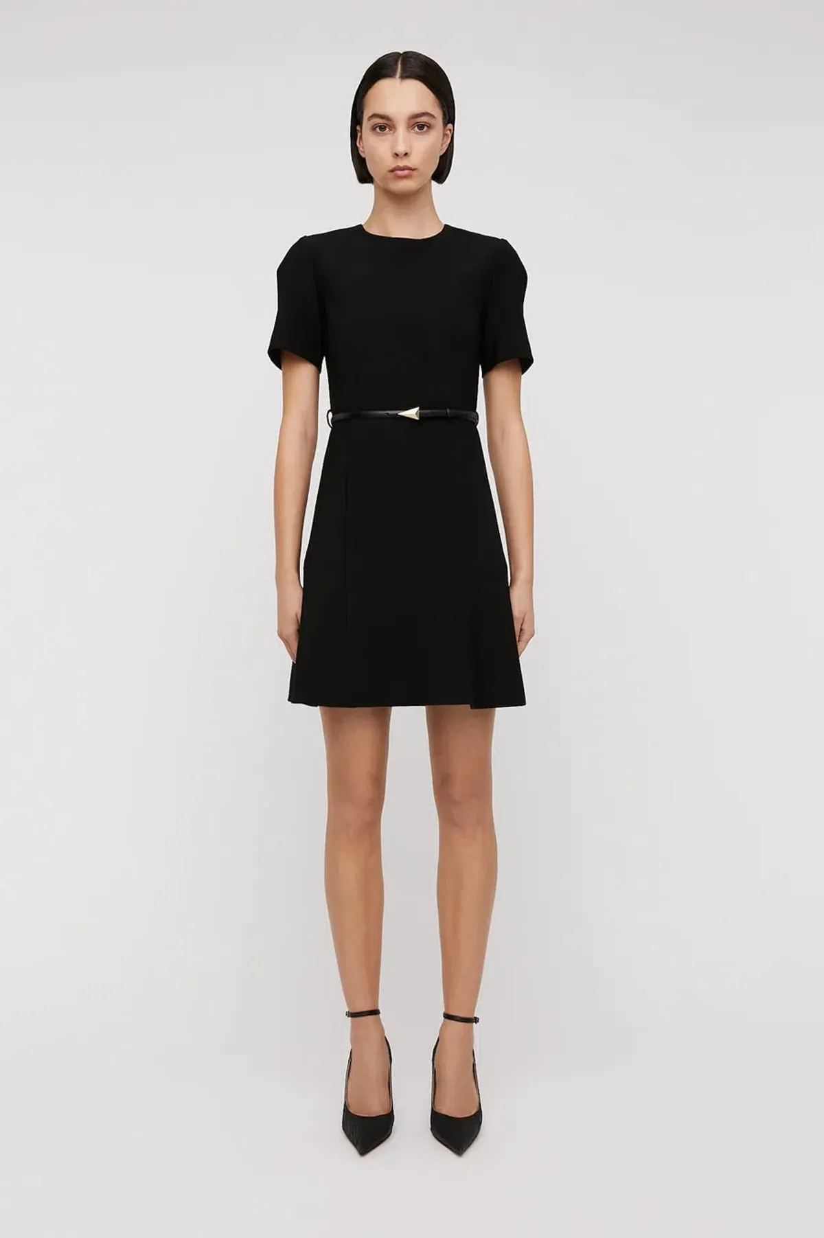 Scanlan Theodore Italian Milano Dress Black Size 12 - Image 1