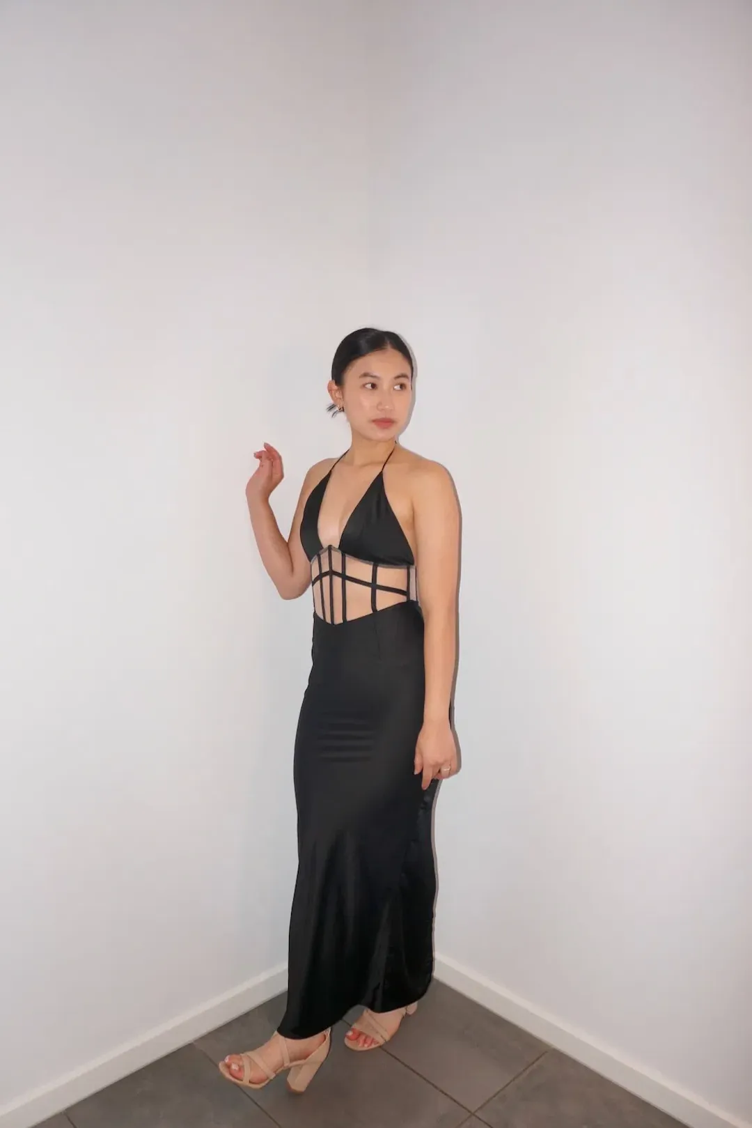 Derma Department Harlow Dress Black Size 6 for rent on The Volte - main image