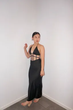 Derma Department Harlow Dress Black Size 6 for rent on The Volte - image 2