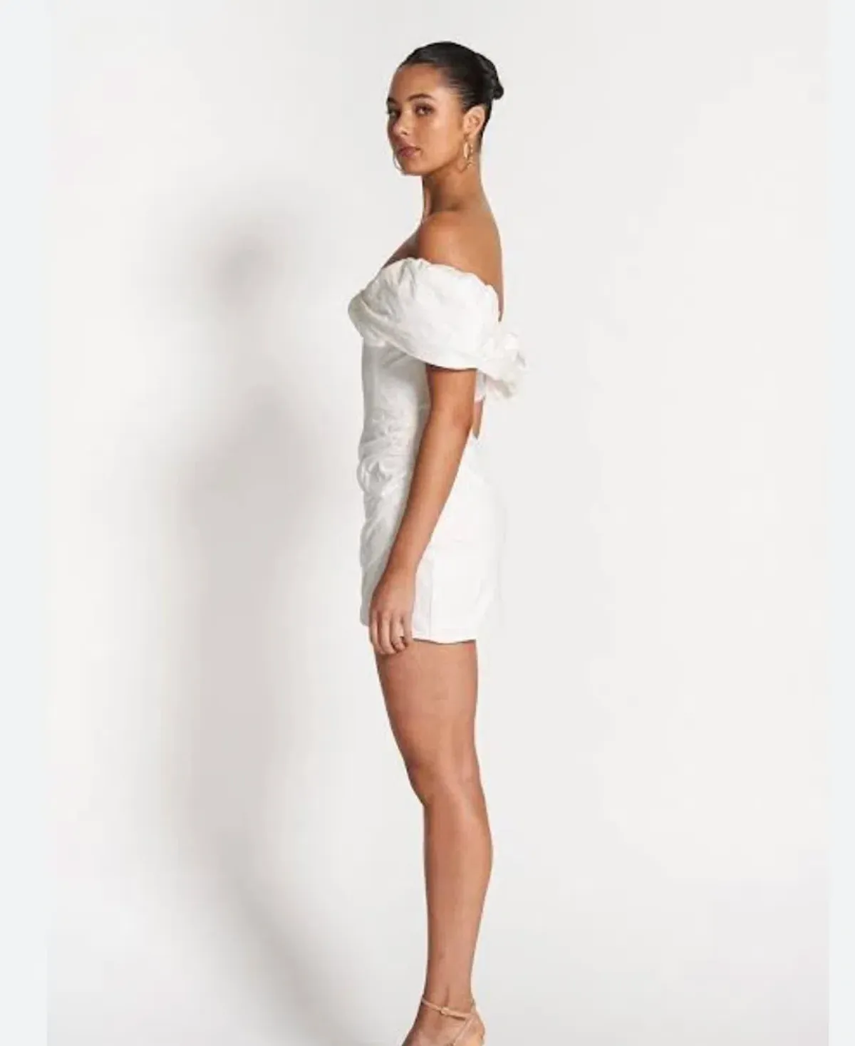 Sofia The Label Hailey Mini Dress in White Size XS / AU 6 - Image 4