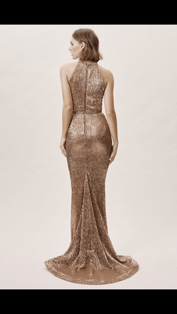 Bronx & Banco Moon Gown Gold Size 8 for rent on The Volte - image 2