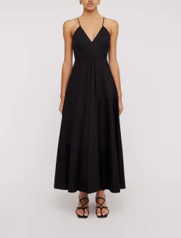 Scanlan Theodore Parachute Strappy Dress in Black Size AU 6 for rent on The Volte - image 1