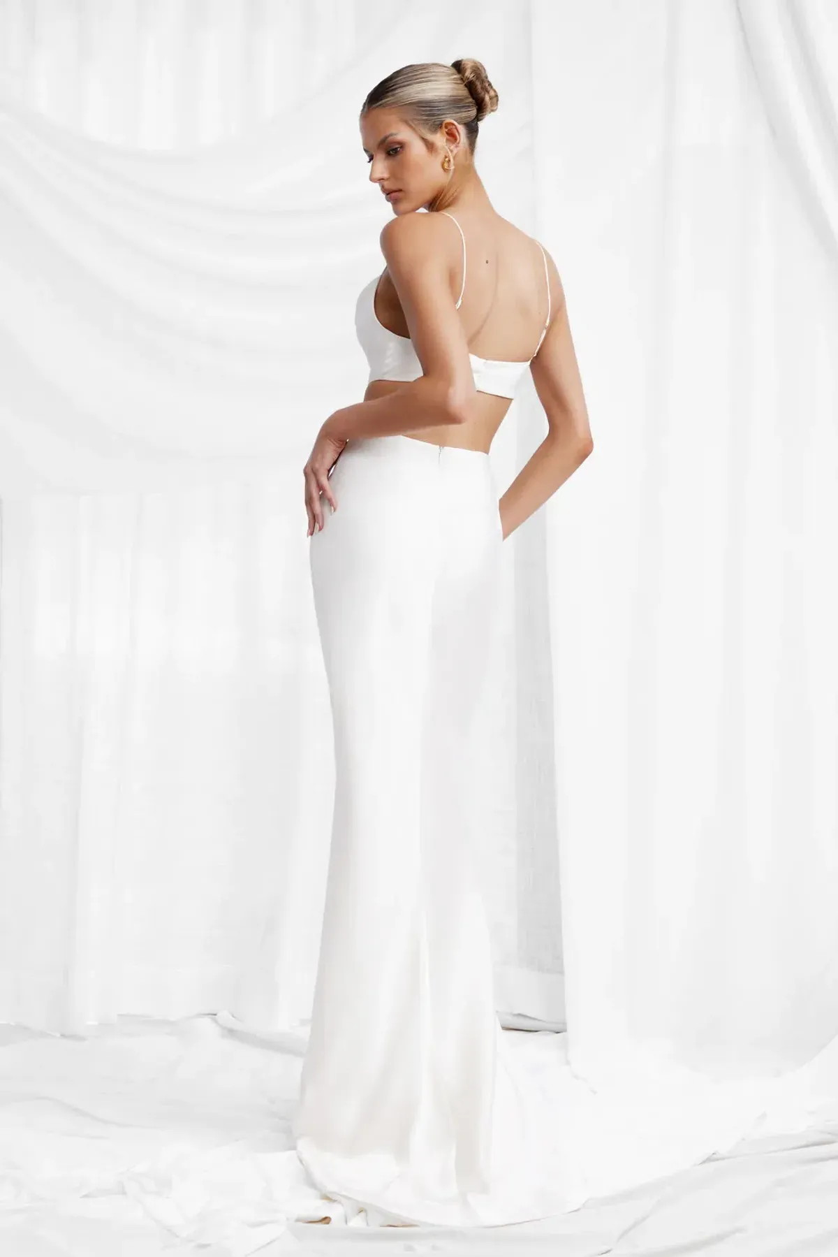 Lexi Celia Dress Oyster Size 12 - Image 3