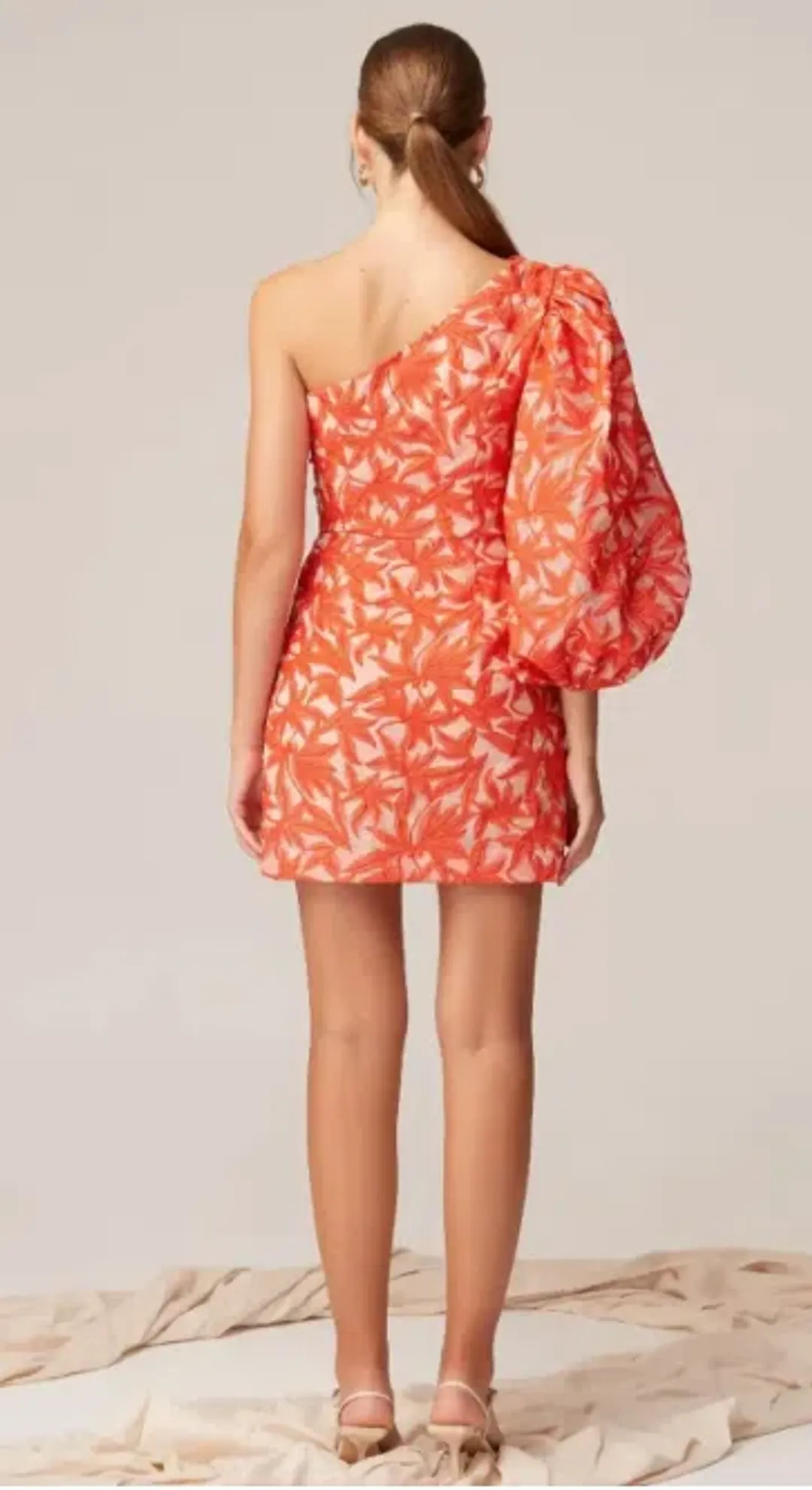 Keepsake the Label Parallel Mini Dress in Chilli Size 12 for rent on The Volte - main image