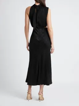 Sheike Reflections Midi Dress in Black Size 12 for rent on The Volte - image 2