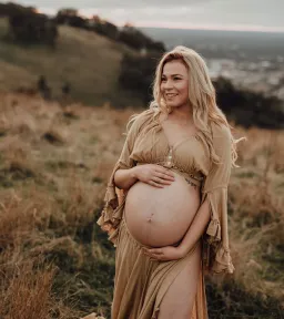 We Are Reclamation Dreams Like These Three Piece Gown in Mustard Size 22 for rent on The Volte - image 5