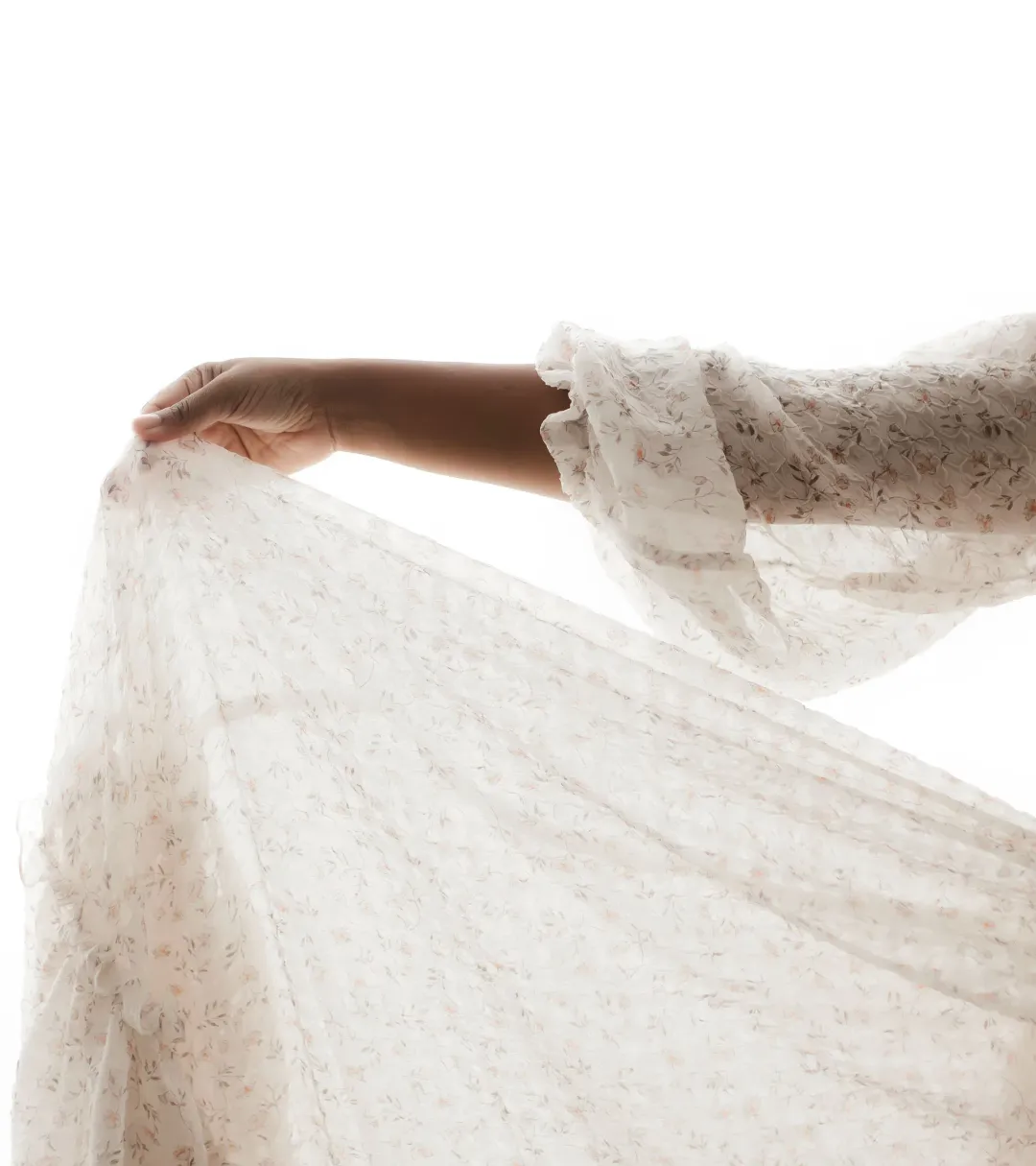 We Are Reclamation There’s Nothing Quite Like You Two Piece Gown in Floral Crinkle Size 22 for rent on The Volte - main image