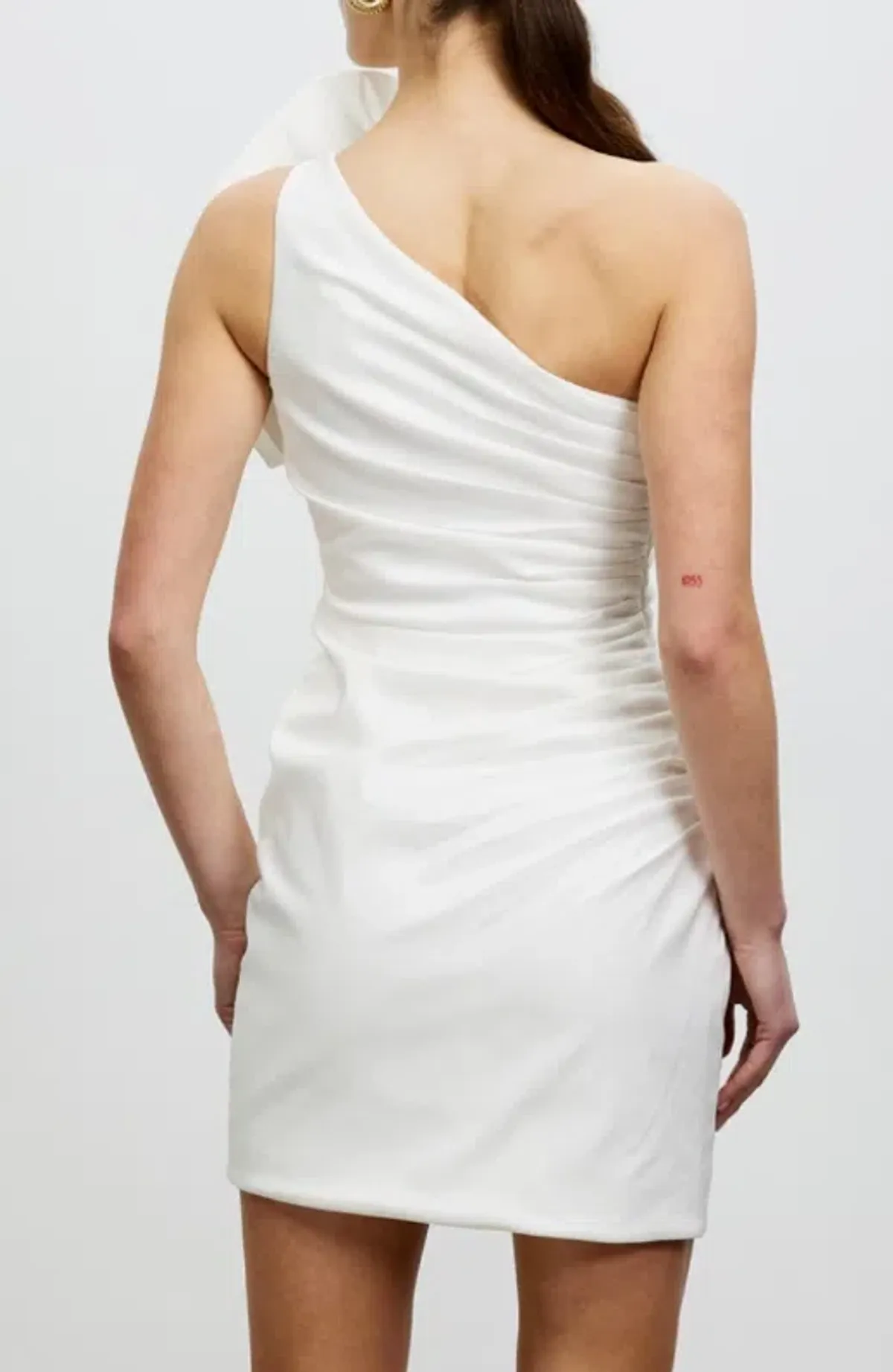 Rachel Gilbert Evana Mini Dress Ivory Size 2 / AU 10 - Image 3