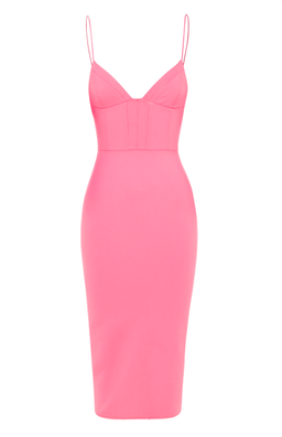 Alex Perry Ivy Stretch Dress Pink Size 8 for rent on The Volte - image 2