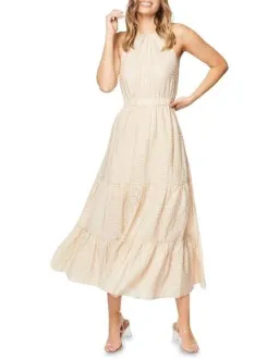 Pilgrim Aaliyah Midi Dress Sand Size 16 for rent on The Volte - image 2