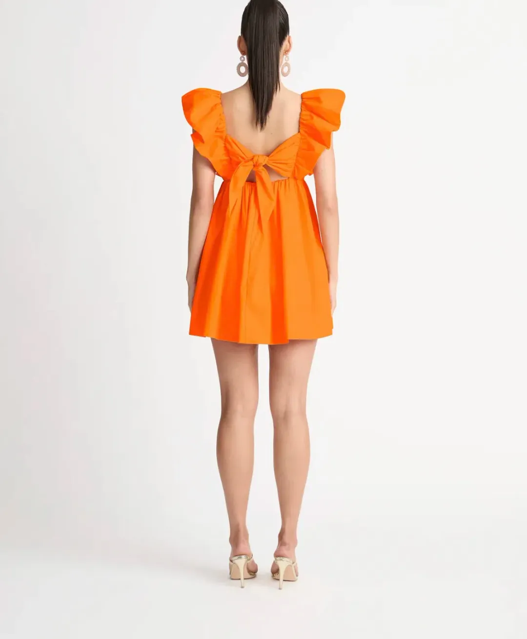 Sheike Bermuda Mini Dress Orange Size 14 / XL for rent on The Volte - main image