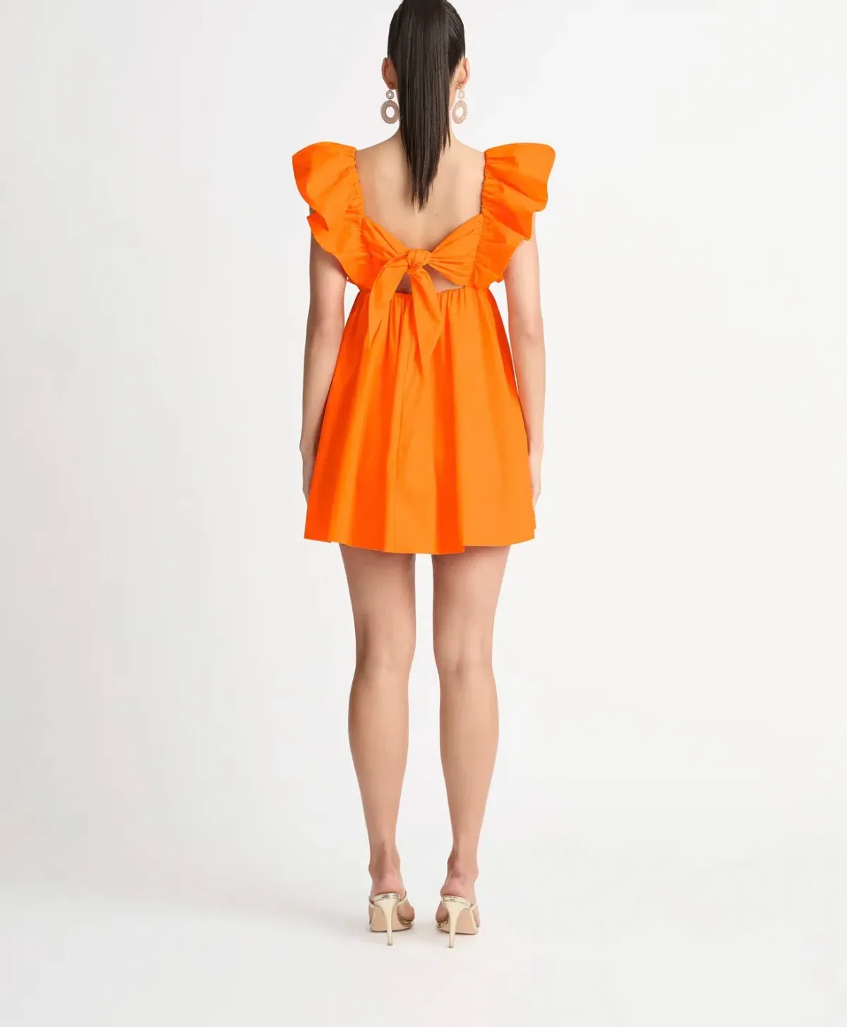 Sheike Bermuda Mini Dress Orange Size 14 / XL - Image 2