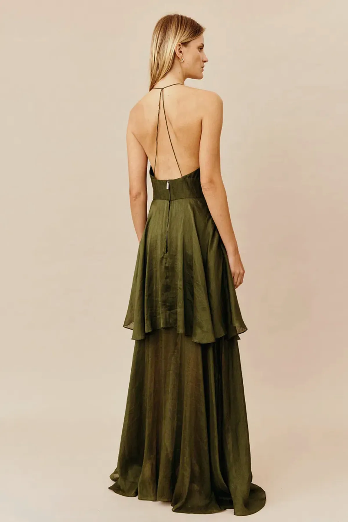 Ginger & Smart Eminence Gown Green Size 8 - Image 4
