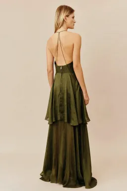 Ginger & Smart Eminence Gown Green Size 8 for rent on The Volte - image 4