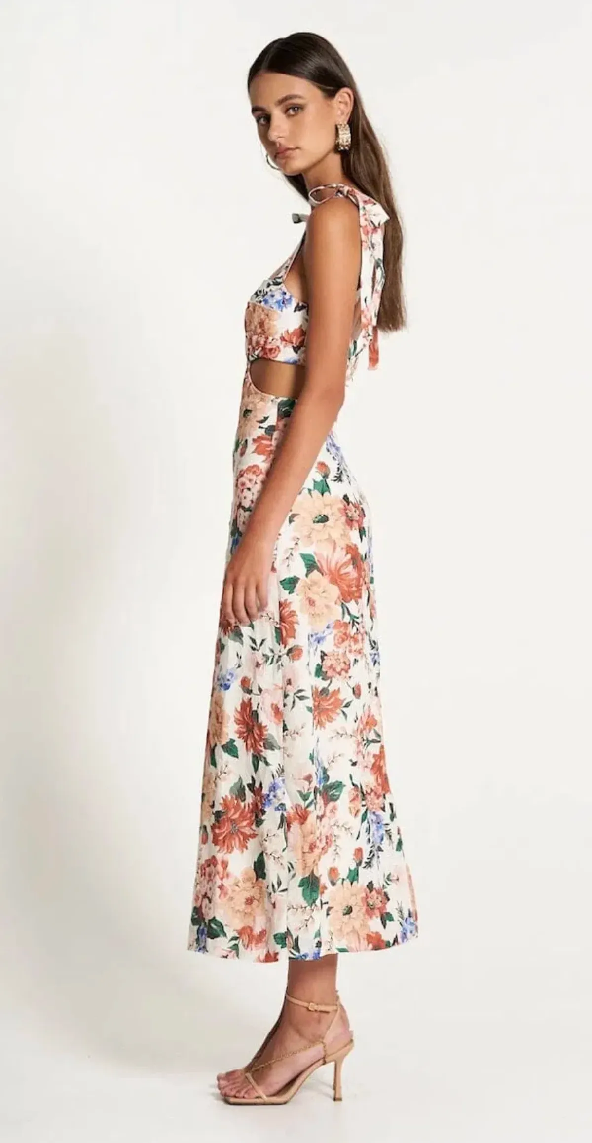 SOFIA THE LABEL - MIMI CUT OUT MIDI DRESS - Image 1