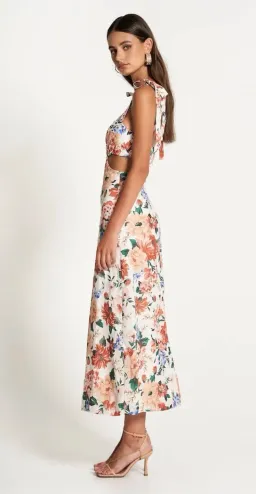 SOFIA THE LABEL - MIMI CUT OUT MIDI DRESS for rent on The Volte - image 1