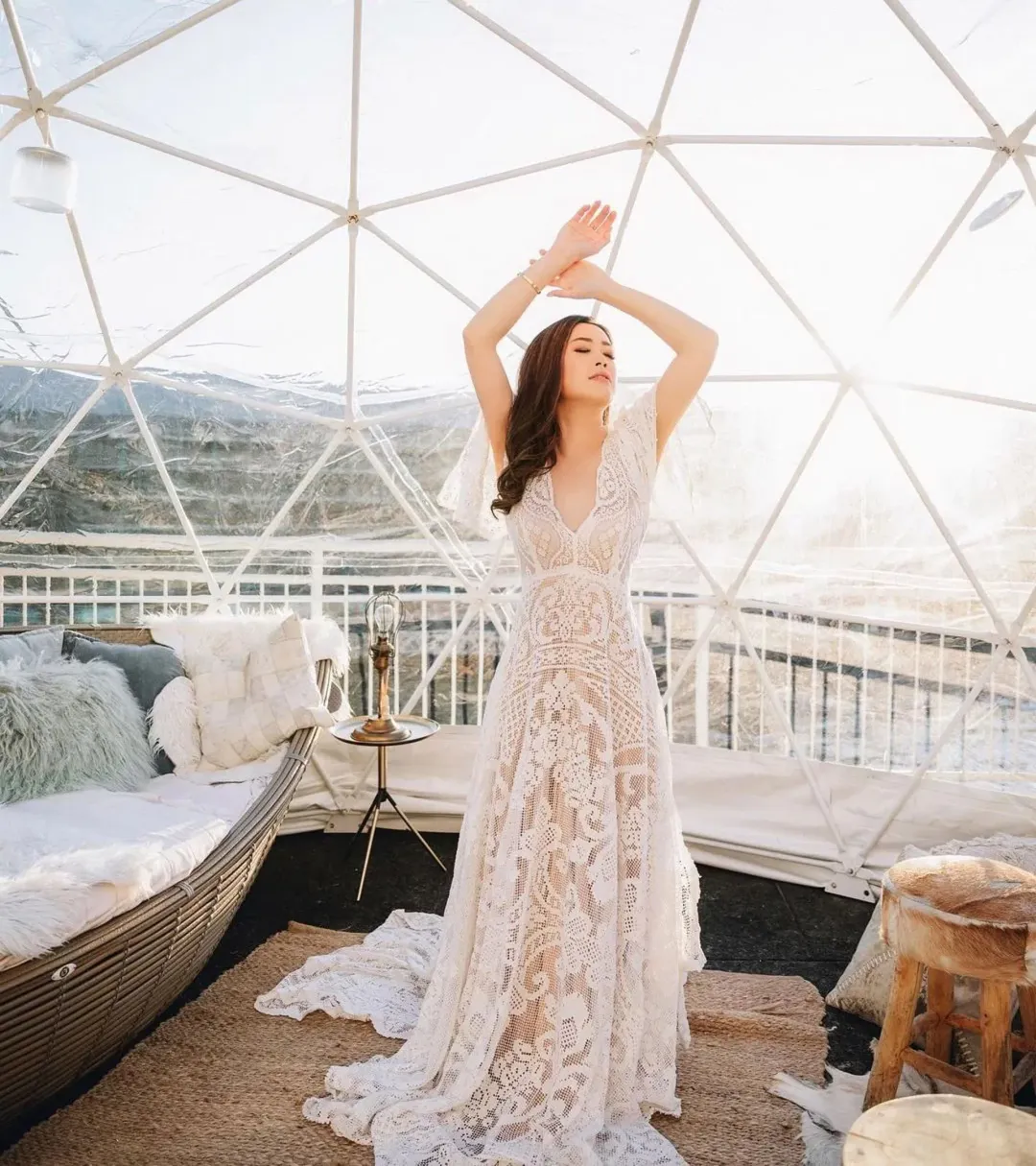 We Are Reclamation There's Only This Moment Gown One Size for rent on The Volte - main image