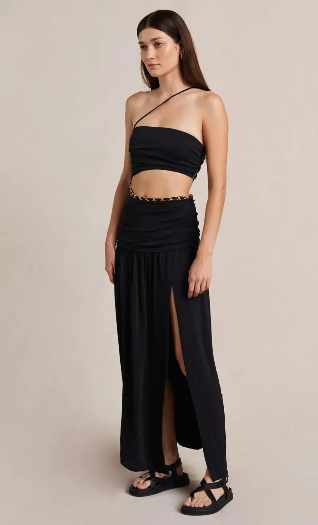 Bec & Bridge Modern Romance Maxi Dress Black Size 8 for rent on The Volte - main image