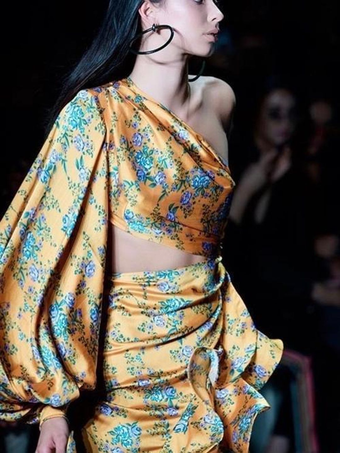 Bronx & Banco Hanna Gown Floral Size 6 for rent on The Volte - main image