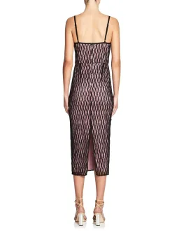 Manning Cartell Womens Pencil Dress Ropes & Cords Blaconette Lace Size 10 for rent on The Volte - image 3
