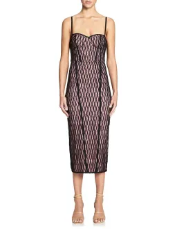 Manning Cartell Womens Pencil Dress Ropes & Cords Blaconette Lace Size 10 for rent on The Volte - image 1