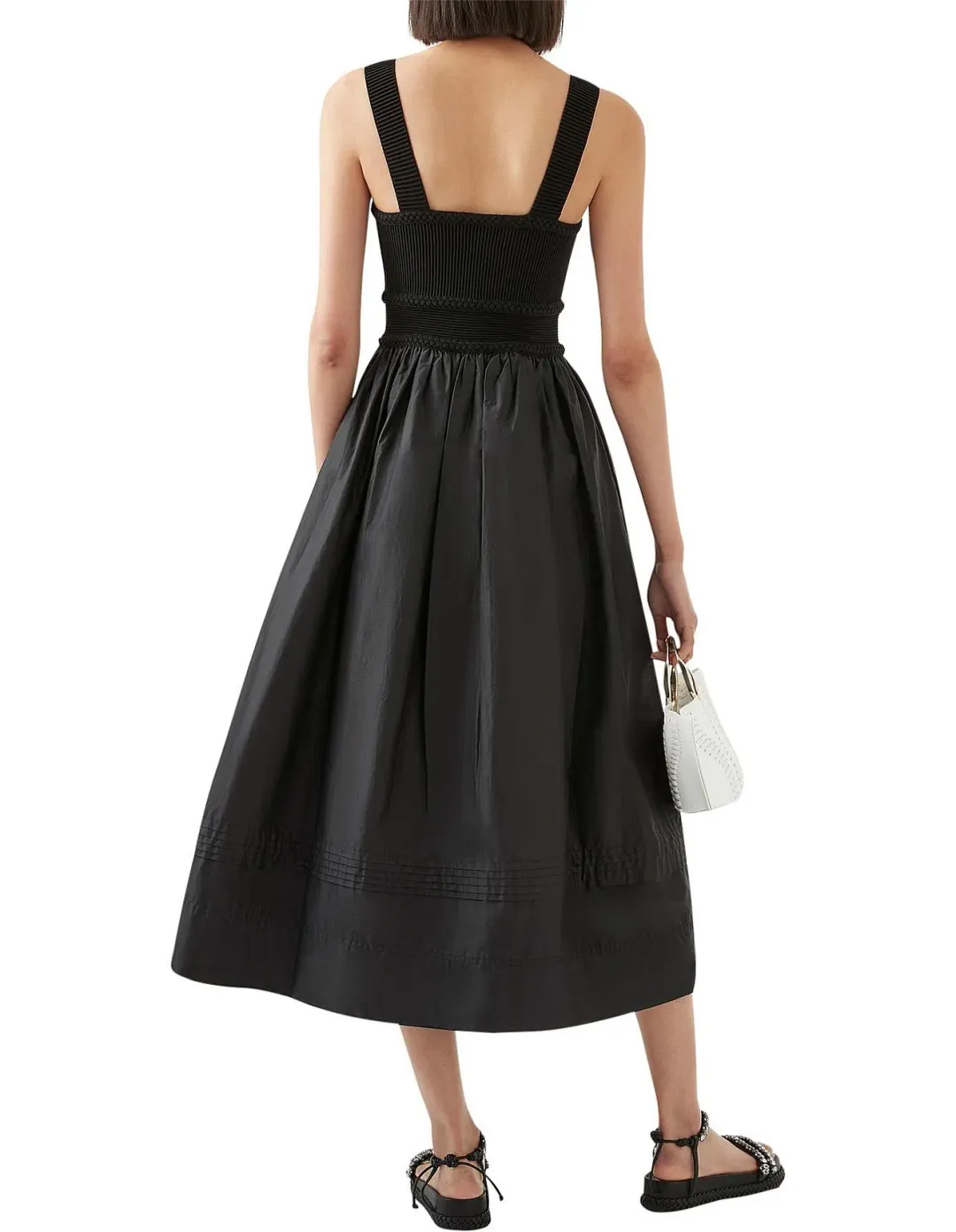 Aje Romarin Dress Black Size M/AU 10 for rent on The Volte - main image