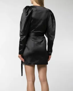 Rotate Birger Christensen Dress Black Size 10 for rent on The Volte - image 3