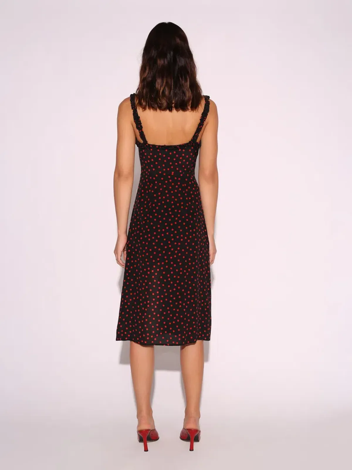 Realisation Par The Juliet Midi Dress in Italia Spot Size M / Au 10 - Image 2