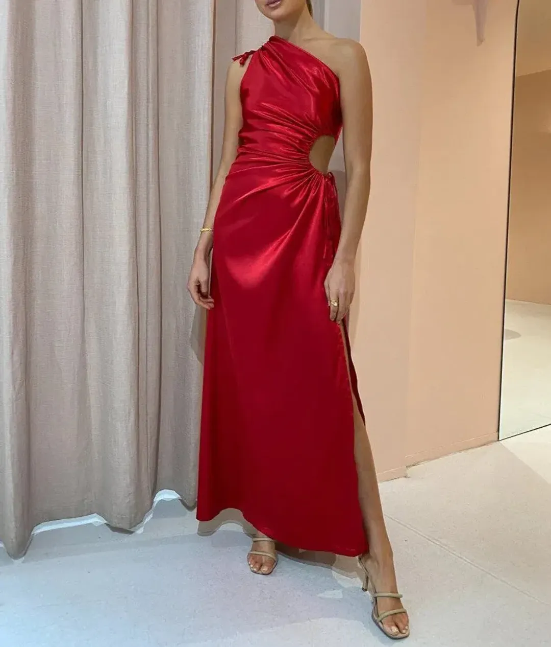 Sonya Moda Nour Maxi Dress Scarlett Red Size 6 / XS for rent on The Volte - main image