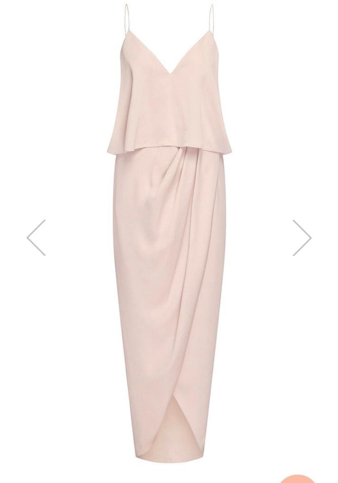 Shona Joy Luxe Frill Cocktail for rent on The Volte - main image