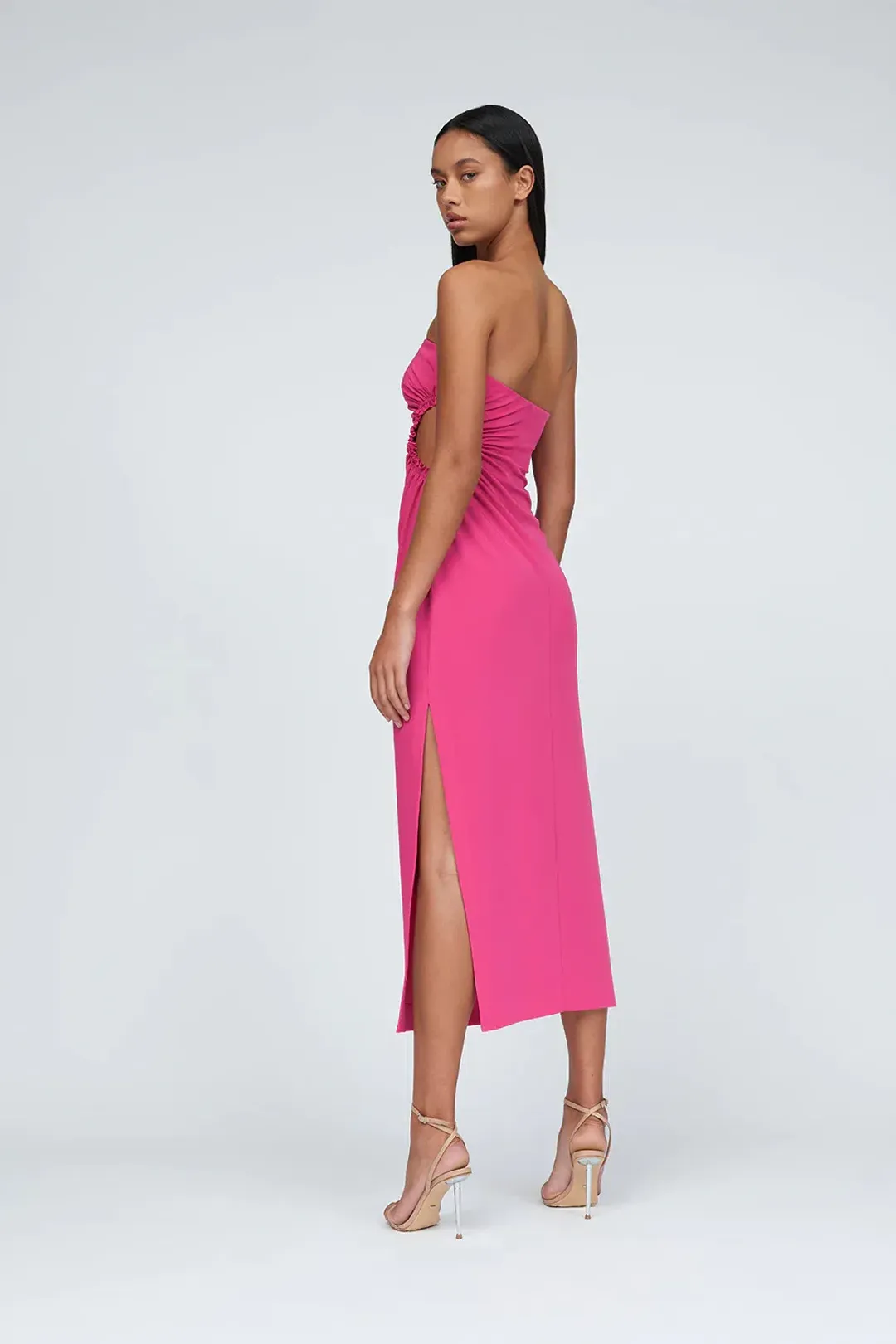 By Johnny Selena Strapless Dress Pink Size AU 10 for rent on The Volte - main image