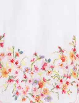 Zimmermann Mae Floral Midi Dress White Floral Size 1/AU 10 for rent on The Volte - image 4