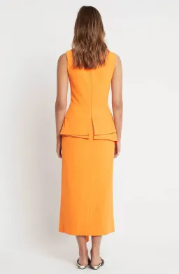 Sass And Bide Gown Orange Size AU 12 for rent on The Volte - image 3