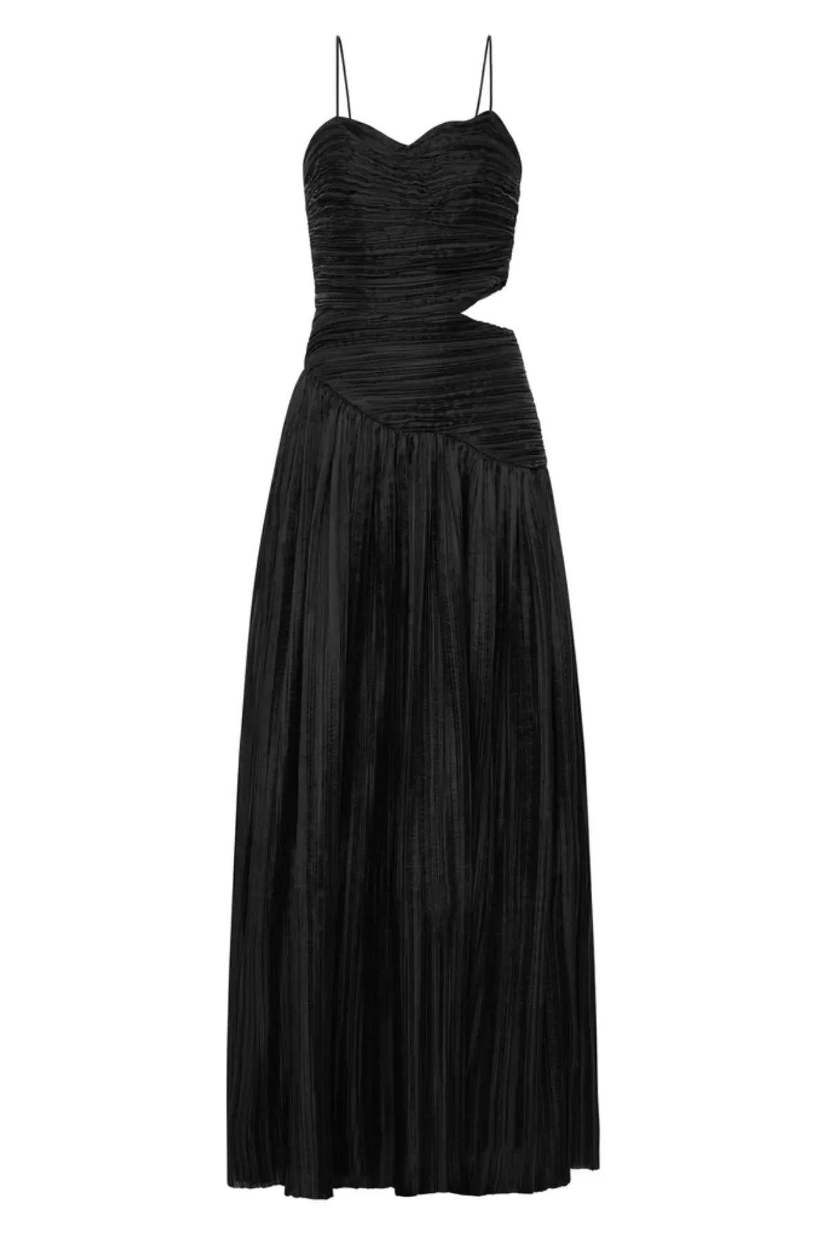 Aje Laurier Wave Maxi Dress Black Size AU 6 - Image 4
