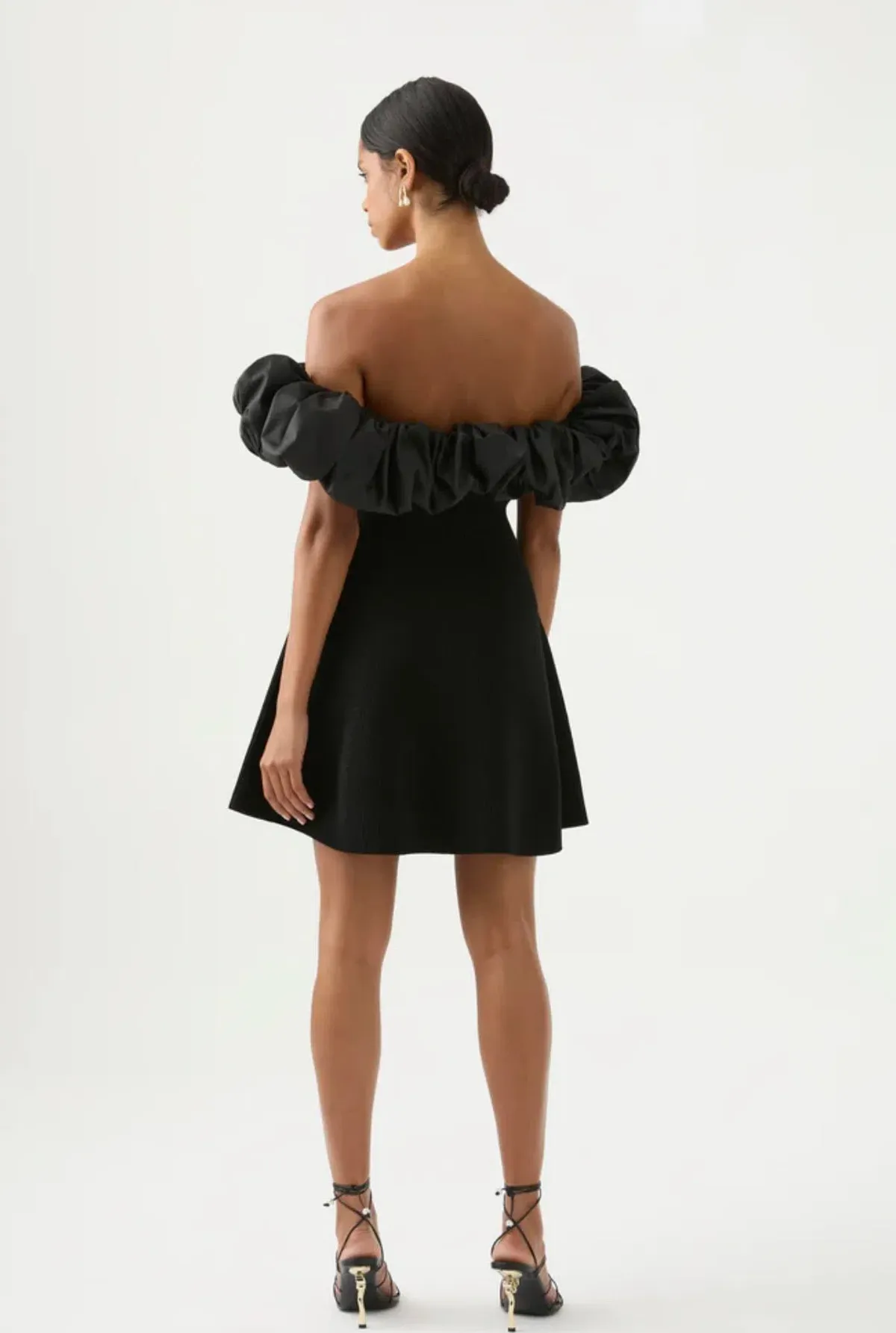 Aje Eldora Mini Dress Black Size XL / Au 14 - Image 6