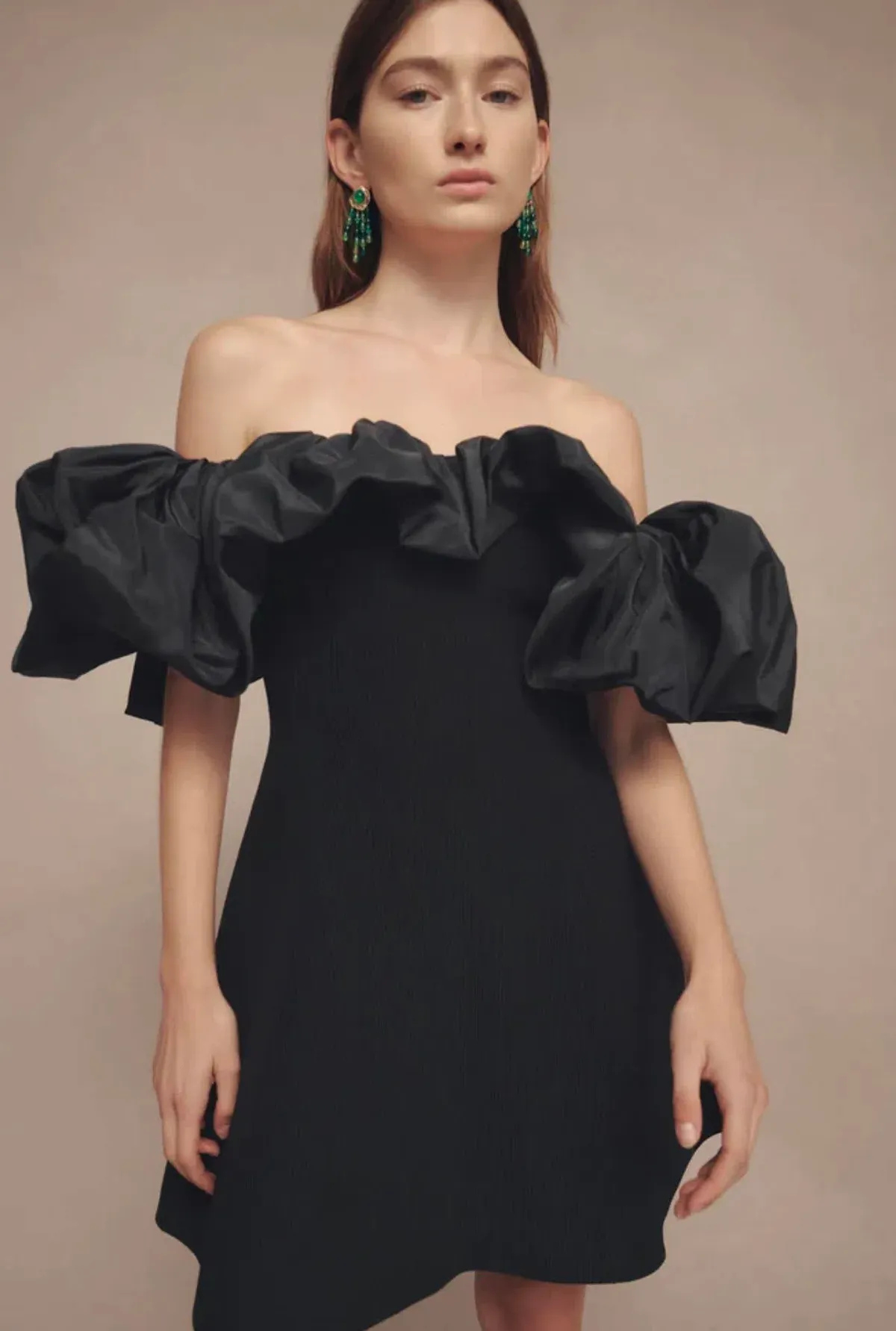 Aje Eldora Mini Dress Black Size XL / Au 14 - Image 4