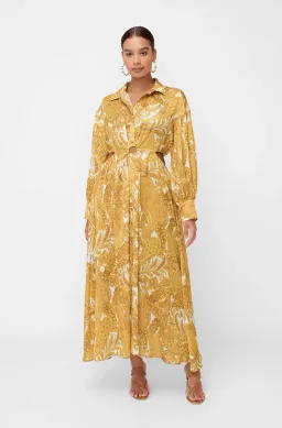 Sheike Casablanca Dress Paisley Yellow Size 16 for rent on The Volte - image 1