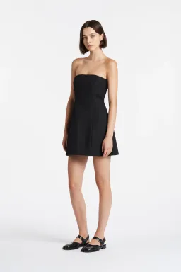 Sir The Label Black Maxe Strapless Mini Dress Black Size 0/AU 6 for rent on The Volte - image 2