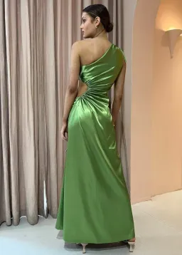 Sonya Moda Nour Maxi Dress Olive Green Size L / AU 12 for rent on The Volte - image 3