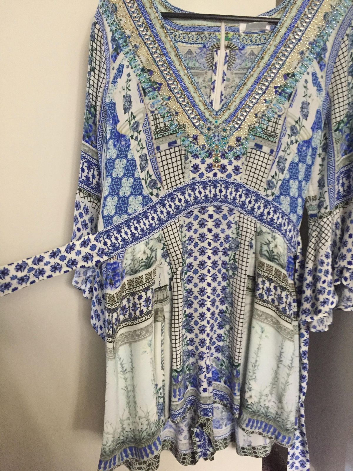 Camilla Salvsumm Summer Low V Neck Playsuit - Image 4