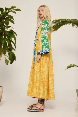 Alemais Louise Shirtdress Multi Color Size AU 12 for rent on The Volte - image 2