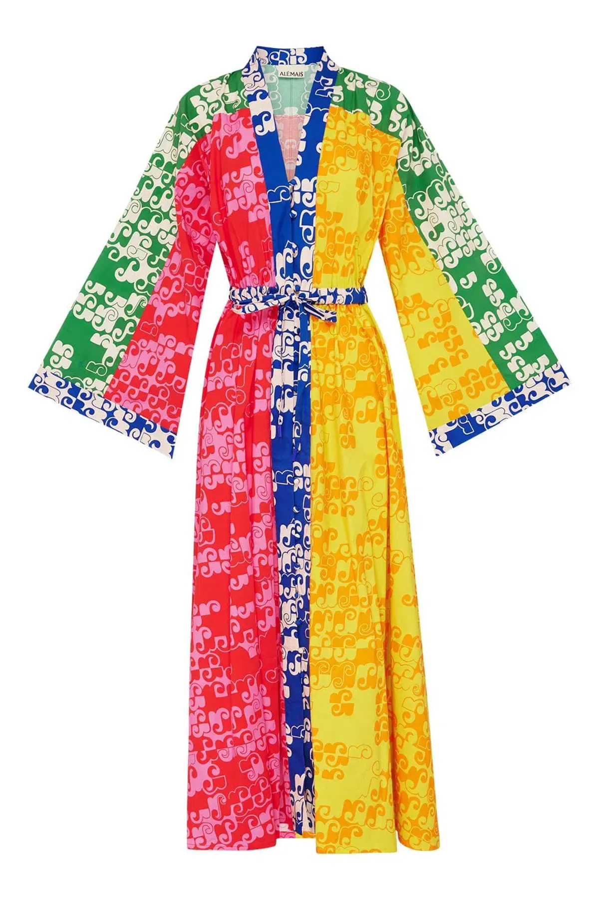 Alemais Louise Shirtdress Multi Color Size AU 12 - Image 5