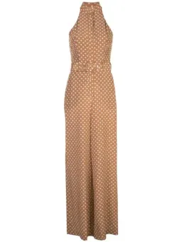 Zimmerman Espionage Silk Jumpsuit Polka Dot Size 1 / AU 10 for rent on The Volte - image 3