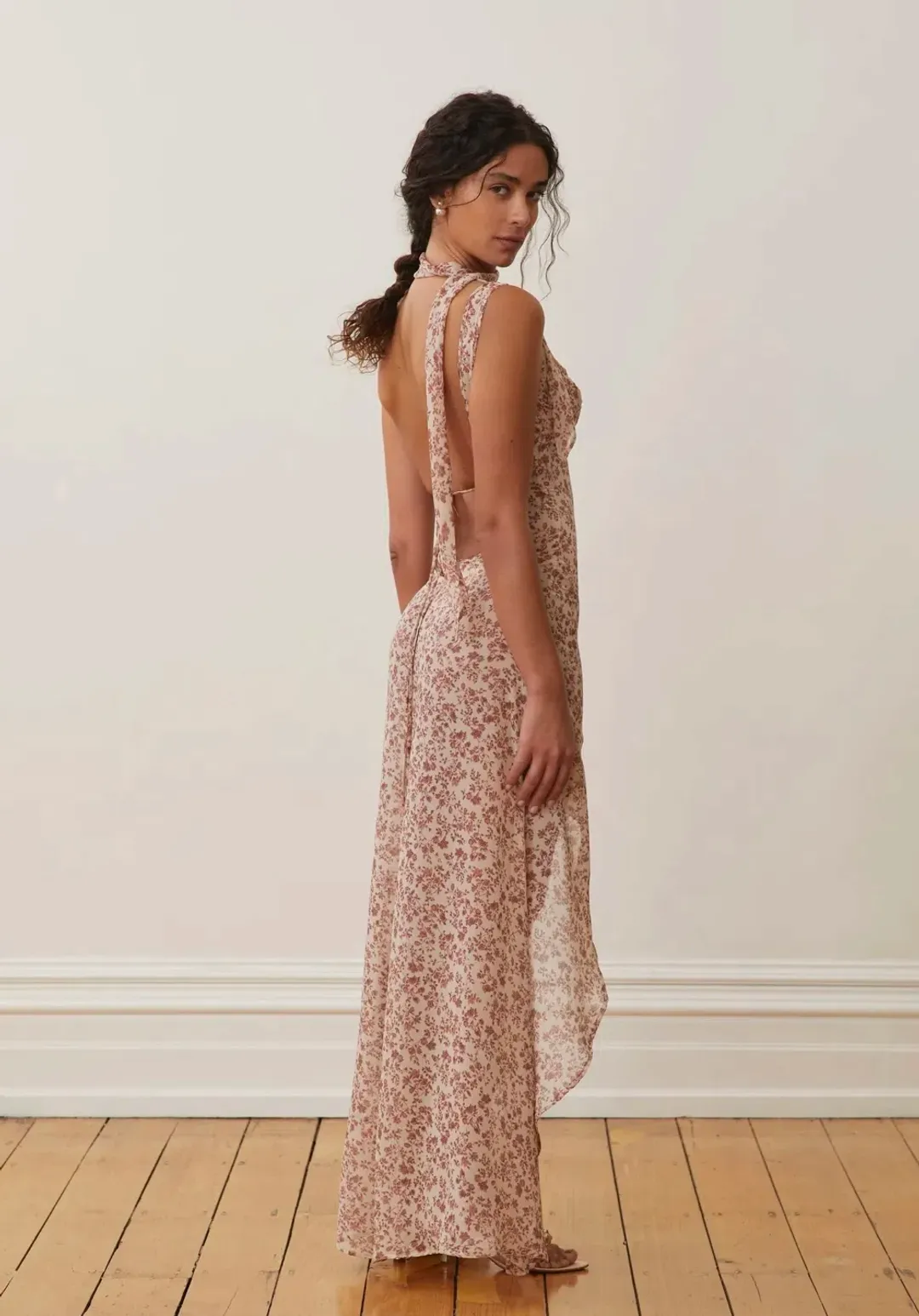 Arcina Ori Amelie Dress Beige Size L / AU 12 for rent on The Volte - main image